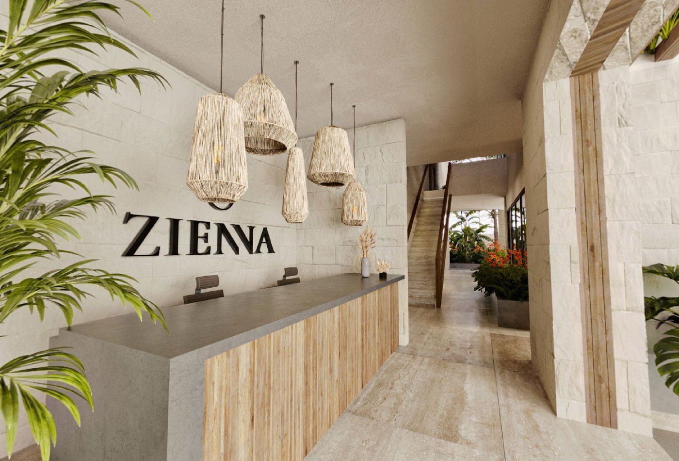zienna mostrador